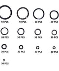 320 Piece Carbon Steel Wave And Crinkle Spring Washer Set M3 Through M31 Compression Type Assortment With Box Includes 13 Models Handy Durable Elastic Washers For Automotive Machinery And DIY Projects, assorted sizes