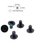 10 Pack M2 X 3 Mm Phillips Flat Head Screws Nickel Plated Black For Laptop M2 SSD Heatsink Wifi Card Mounting Hardware