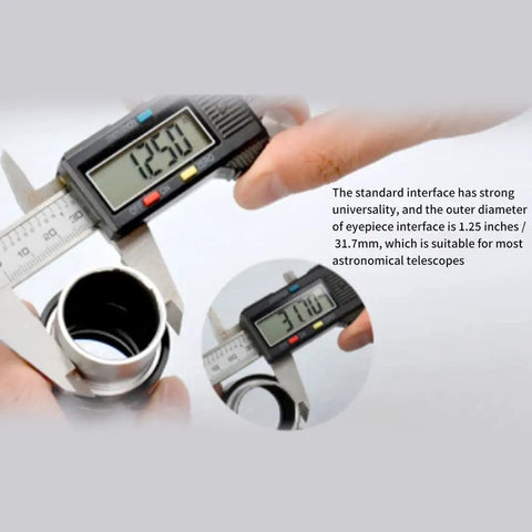 1.25 Inch 4mm Plossl Eyepiece With Full Multilayer Coating And Metal Body For Astronomy Telescopes, high power view