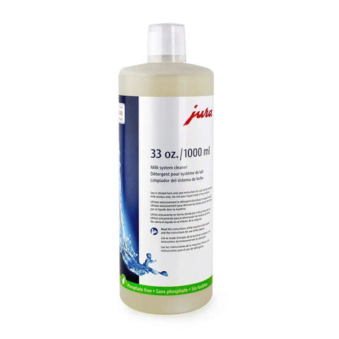 Milk System Cleaner For Frothers 1000 ml Bottle Quick Milk Fat Removal In Under Ten Minutes Works With All Frothing Equipment