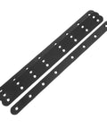Rugged Stainless Steel Mending Plates For Wood Furniture And Cabinets Repair, Heavy Duty Brace Brackets, 4 Pack, 11.53 Inch