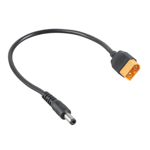 Male to DC5.5x2.1mm or 2.5mm 5A Charging Cable 20AWG Heavy Duty Power Lead for FPV Drones, RC Cars, with Flexible PVC Jacket