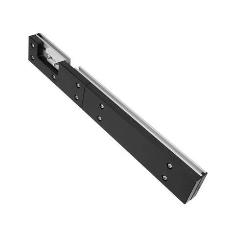 Built Tough, Knocks Out Flawless Joints Daily, Dead Nuts Precise Aluminum Box Joint Jig For Miter Gauge, 17.7x2.4in aluminum guide