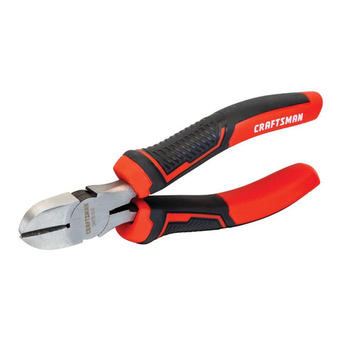 Electrical 6 Inch Diagonal Pliers With Pro Grade Bi Material Grips Induction Hardened Cutting Edges Drop Forged Steel And Corrosion Resistant Chrome Finish For Tough Wire Jobs