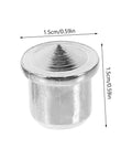 Pro Grade Dowel Centering Pins For Woodworking Center Transfer Plugs For Precise Hole Alignment silver pin with dimensions