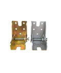 Beefy Heavy Duty 90 Degree Self Locking Folding Sofa Bed Hinge Set 4 Or 2 Piece Kit in galvanized steel