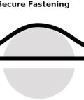 Diagram of an R Clip used in Heavy Duty Adjustable Clevis Pin Kit With Seven Sixteenth By Two And A Half Inch Zinc Steel Pins Eight Hole Design