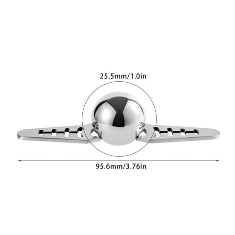 Coffee Ice Sphere Maker Stainless Steel Ball Mold Reusable Ice Sphere For Cold Brew Iced Coffee And Lattes with dimensions