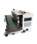 FR-880 Continuous Auto Sealing Machine For Horizontal PVC Bag Film Pro Grade Sealer With Conveyor 110V Speeds Up To 0 To 16 M Per Min