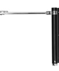 Automatic Door Closer Stainless Steel Spring Buffer Soft Silent Close For Home And Hotel Adjustable Force 180x165mm