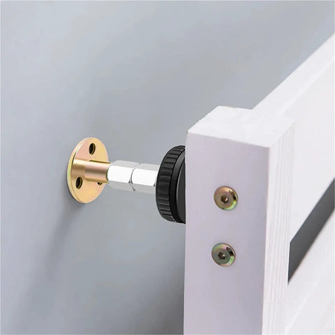 No Wobble Headboard Stopper Set For Adjustable Bed Frames And Furniture 10 Pcs Universal Threaded Stabilizers 28-105mm attached to wall and headboard