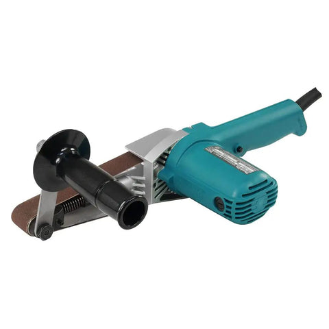1-1/8 Inch By 21 Inch Belt Sander With Narrow Belt And Exposed Front Pulley For Tight Spaces, versatile for various projects