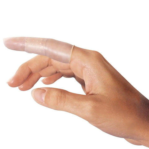 Finger and Toe Protector Covers for First Aid, durable latex shield on finger, moisture and dirt proof, assorted size.