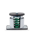 Heavy Duty Spring Loaded Shock Isolators For Air Conditioning Units with green spring for noise reduction and stabilizing; durable design.