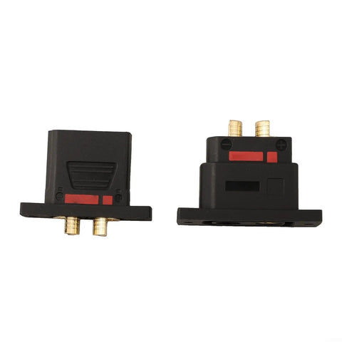 Hella Reliable Heavy Duty Gold Plated Qs8ps Connectors for Electric Drones, showcasing anti-spark plugs and copper pins.