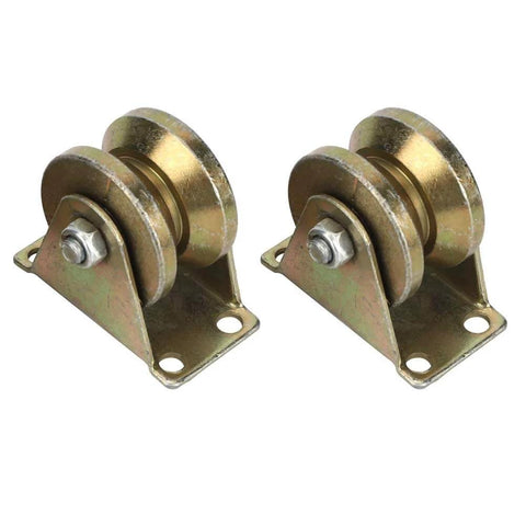 V Type Sliding Gate Roller Heavy Duty Steel V Groove Wheel For Sliding Door Track Rail With Smooth Quiet Operation, Built For Industrial Machines And Gate Systems, Durable Noise Free Performance For Residential, Commercial, And Warehouse Use