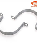 Workhorse Six Pack 3 Inch Thickened 304 Stainless Steel U Clip Pipe Brackets for secure mounting on various surfaces.