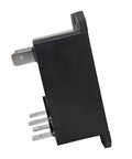 Side view of a Pack Of 2 OEM Replacement Furnace Relay DPST General Purpose Relay for Enhanced Furnace Performance Built To Last