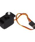 Lightning Fast 5G Micro RC Servo Motor For Axial SCX24 with lead wires, compact size 30x23x11mm for tight builds.
