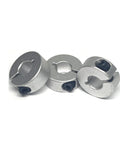 Open Aluminum Shaft Collar Clamp Set Screw For 8mm Linear Rod Guide, 10 Pack With Allen Key, corrosion-resistant aluminum, precise positioning