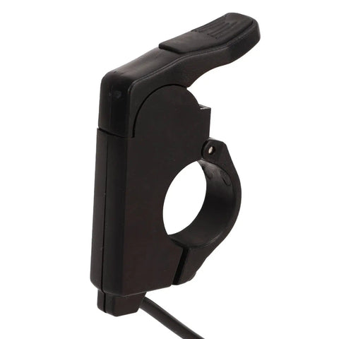 Thumb Throttle for E Bikes and Scooters ABS Seven Eighths Inch 22mm Speed Control With Quick Release Anti Slip Handlebar Grip Easy Install