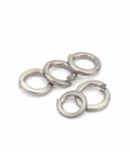 Lock Washers Set Built Tough For Heavy Duty Anti Loosening Assorted Sizes M2 Through M24 GB93 TA2 Metal Construction