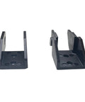 Two Piece Open Type Drag Chain Cable Carrier Kit 39.4 Inch R18 end connectors for CNC and 3D printer, angle view