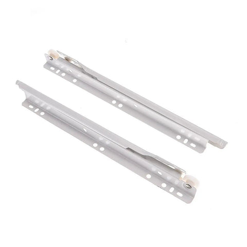 Full Extension Side Mount Drawer Slides 16 Inch Pair For Furniture Cabinets And Keyboard Trays