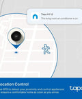 Location control feature of Smart IR And IoT Hub With Chime Universal Remote For TVs, ACs, Fans, and 18 Plus Devices, Matter Certified.