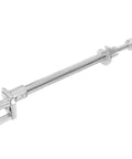 Front Inner And Outer Tie Rod End Kit Beefed Up Heavy Duty Silver Iron Construction For Golf Cart Steering Suspension Replacement