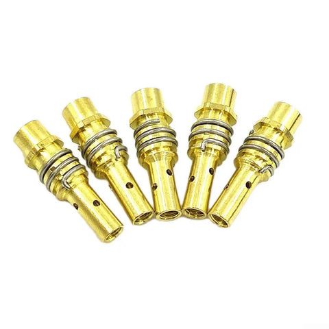 Gas Nozzle Holder with Spring for MIG MAG Welding Torch Workhorse Copper Contact Tip Holder Compatible with MB 15AK Series