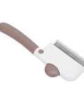 Ultimate Pet Grooming Kit For Dogs Includes Self Cleaning Deshedding Brush And Combs To Slash Shedding And Keep Fur Soft For Long Short Hair Breeds self-cleaning comb