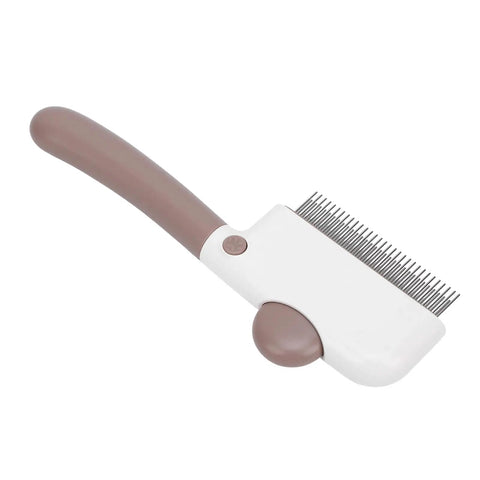 Ultimate Pet Grooming Kit For Dogs Includes Self Cleaning Deshedding Brush And Combs To Slash Shedding And Keep Fur Soft For Long Short Hair Breeds self-cleaning comb