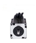 Front view of Closed Loop Stepper Motor With Encoder For CNC Machines, High Torque Servo Drive, showing shaft and wires