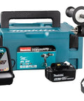 Built Different 18 Volt Cordless Drill Driver Kit With Hard Case Two Batteries Fast Charger Compact Brushless Motor showing drill, charger, and batteries.