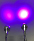 Big Chip 395 Nanometer UV Nail Light With Gooseneck Clamp On The Go Portable Resin Curing Lamp 5V USB Input 2W glowing