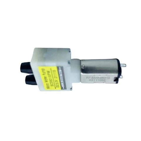 Straight Up Essential Water Tank Pump Motor Compatible With Roidmi Eve Plus Robot Vacuum Cleaner No Sweat Peristaltic Replacement, close-up view.