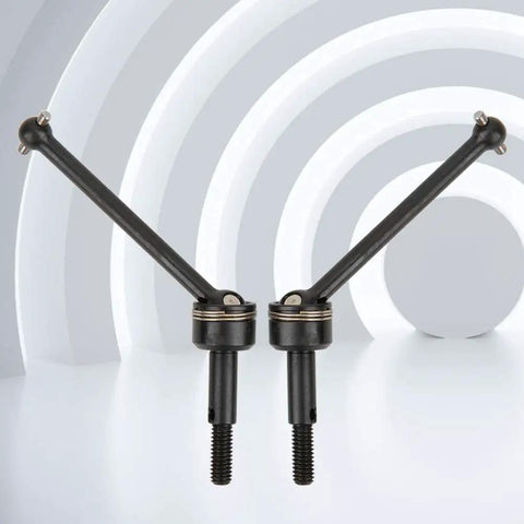 Front And Rear Beefed Up Metal Drive Shafts Upgrade For HPI RS4 Sport 3 1 To 10 RC Car, black metal drive shafts shown