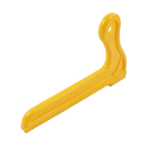 Woodworking Safety Push Block And Stick Set High Visibility Yellow ABS with curved end for tablesaw and router safety