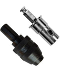 EZ Ice Auger Drill Adapter For Cordless Drill Snap On Quick Connect System Fits Pistol Bit K Drill Lite Flite Ice Fishing Augers