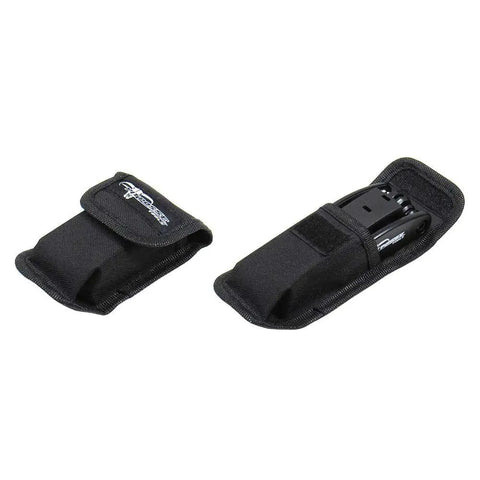 Harley Davidson Compatible 12 In 1 Folding SAE Tool For Motorcycles in black pouch, compact size for easy carrying