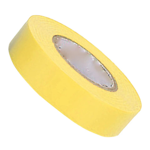 Heavy Duty Pvc Electrical Insulating Tape Built Tough For Handling High Voltage Wiring Chemical Resistant Universal Industrial Grade Sticks Like Crazy No Hassle Guaranteed, yellow roll view.