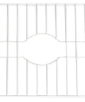 Sink Protectors For Kitchen Sink Bottom With White Coating Grate Insert Grid Drying Rack Made Of Steel Small Size 10.5 By 12.5 Inch