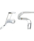 2 Pack Overlock Looper Set For Sewing Machines, Curved Needle, Pro Grade Alloy, Versatile Serger Parts, Fits Multiple Models Like 14HD854, 14U544, 14U554, And More, Precise Alignment For Smooth Durable Stitching, silver upper and lower loopers
