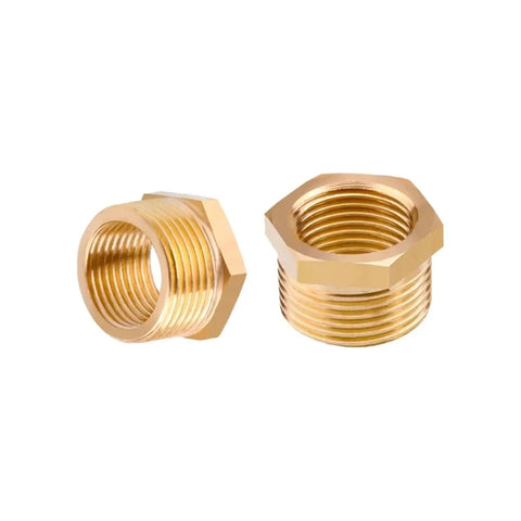 Chill Brass Reducer Bushing For Your Pipe Fitting Game M5 To M20 Metric Thread Male Female Adapter Combo, brass threads