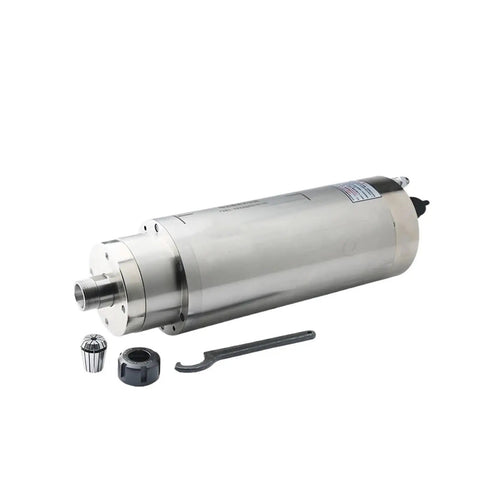 Water Cooled Spindle Motor 7.5kW CNC Spindle 220V 380V ER25 D125mm Constant Torque Metalworking Spindle For CNC Machines