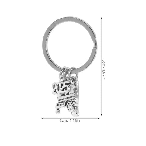 Must Have Travel Themed Keychain In Silver Zinc Alloy With Sturdy Build And Easy Clip Attach The Go To Accessory For Travelers
