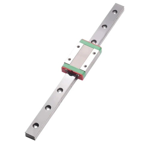 Precision MGN12 Linear Guide Rail Set With Matching Slide Carriage For CNC Machines And 3D Printers Built Tough From Hardened Steel