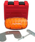 Logger Lite Safety Kit For Trucks And Logging Crews Amber Beacon With 26 LEDs See Over A Mile Three Modes Steady On