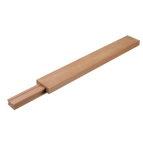 Top Notch Wooden Drawer Slides 14 Inch Center Track Set Of 4 Hella Smooth Centered Glides, natural wood slide for DIY cabinets.